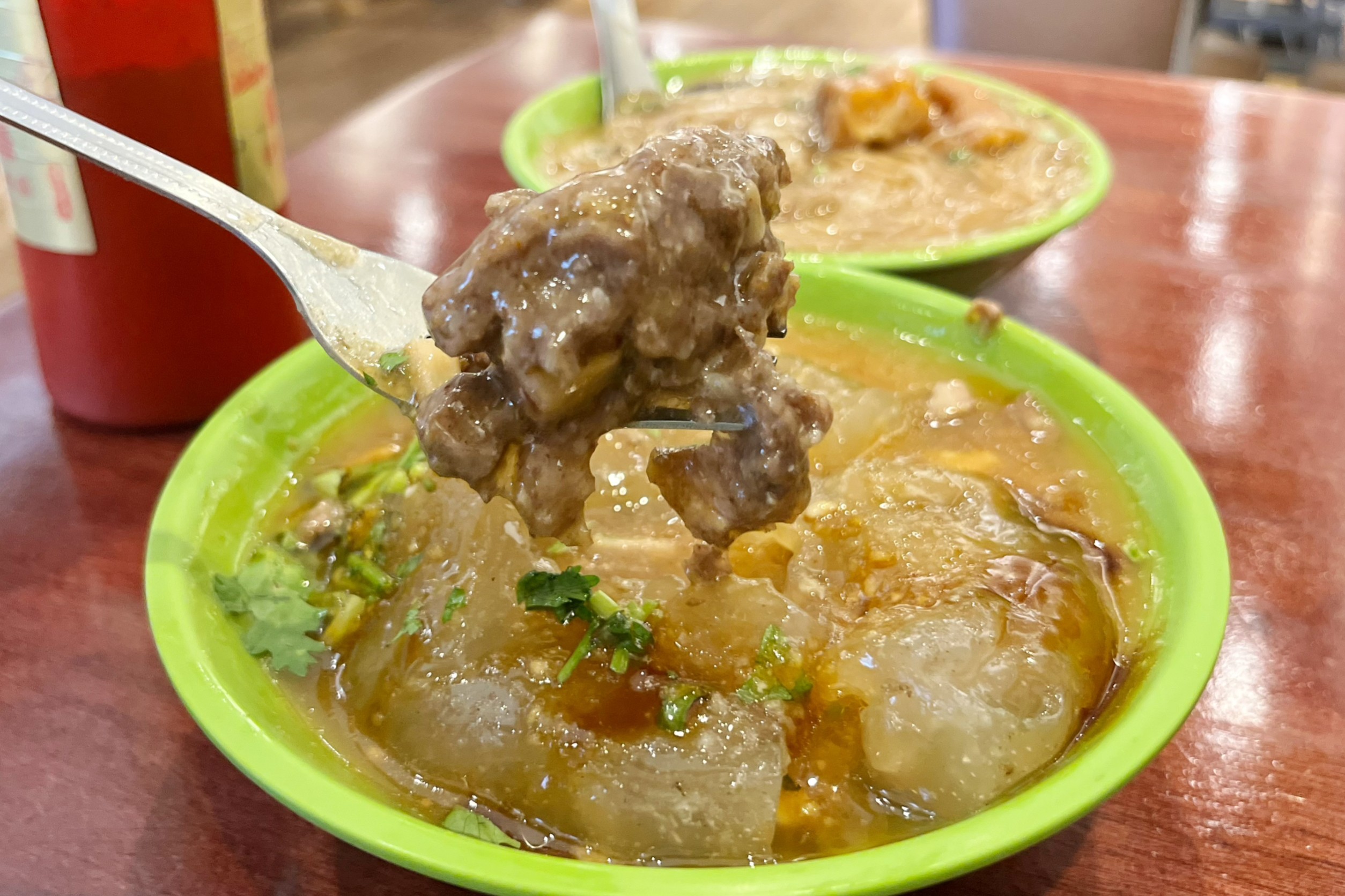 阿燁紅麵線桃鶯店,阿燁紅麵線,麵線,肉圓,台灣小吃,
