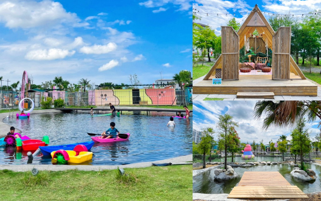 公園,動物園,宜蘭好玩,宜蘭景點,星夢森林劇場,民宿,水池,溜滑梯,網美拍照,親子景點 @艾瑪  吃喝玩樂札記
