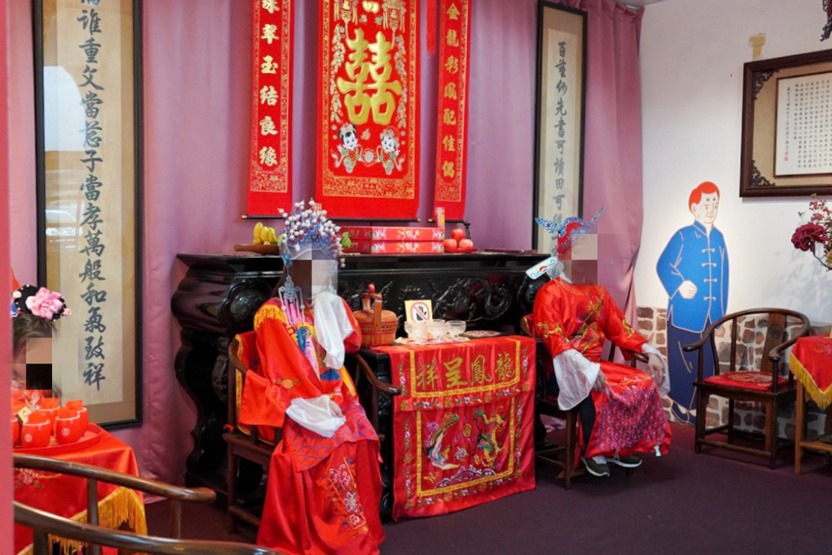 免費景點,好客文創園區,湖口好客文創園區,客家文化館,親子景點,巨無霸瓜瓜世界,客家區,老街,免門票,古早童玩,新竹人曬米粉,傳統古禮服體驗,套圈圈體,好客樓神農大帝,記憶拼圖館,踩水車,玩水景點