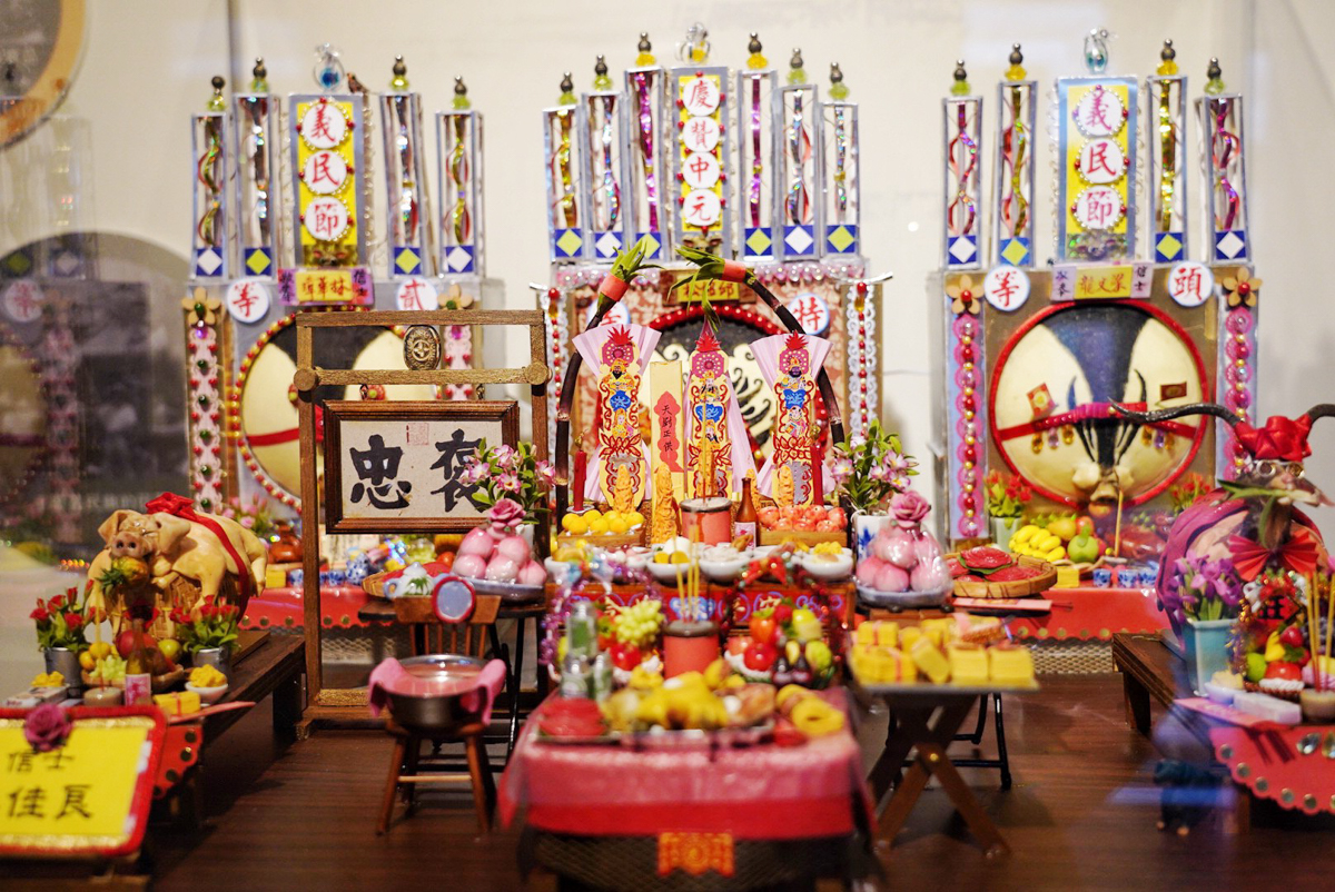 免費景點,好客文創園區,湖口好客文創園區,客家文化館,親子景點,巨無霸瓜瓜世界,客家區,老街,免門票,古早童玩,新竹人曬米粉,傳統古禮服體驗,套圈圈體,好客樓神農大帝,記憶拼圖館,踩水車,玩水景點