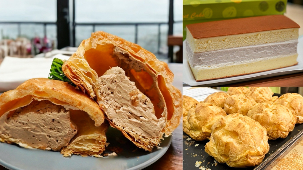 米琪淋乳凍蛋糕,新北美食,萬里美食,新北伴手禮,萬里伴手禮,伴手禮,大泡芙,下午茶,泡芙,乳凍蛋糕,萬里大泡芙,咖啡泡芙,台灣小吃,台灣美食,手工點心,芋頭乳凍蛋糕