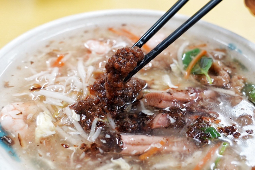 台中正老牌魷魚羹