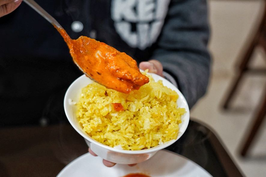 咖哩烤肉串印度菜