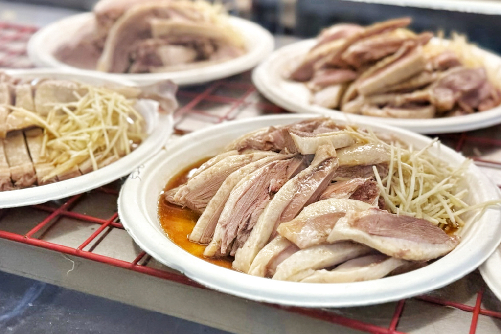 望龍埤鵝肉攤