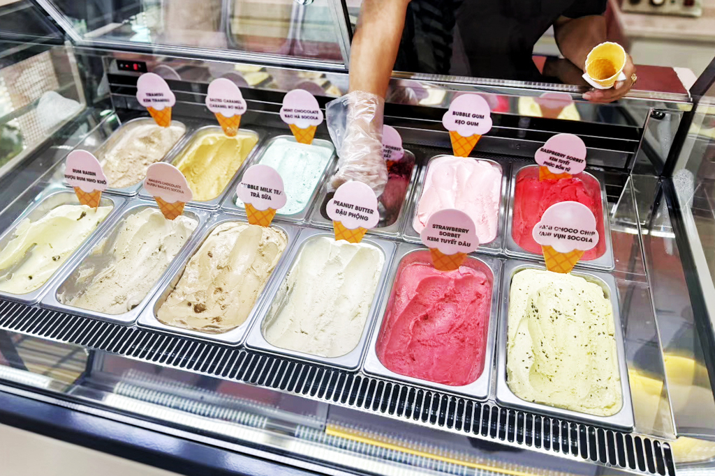 越南富國島美食,富國島小吃,Saigon Ice Cream Grand World Phú Quốc,冰淇淋,富國島大世界,富國島景點,越南自由行,抹茶冰淇淋,Saigon Ice Cream,西貢冰淇淋,椰子冰淇淋,