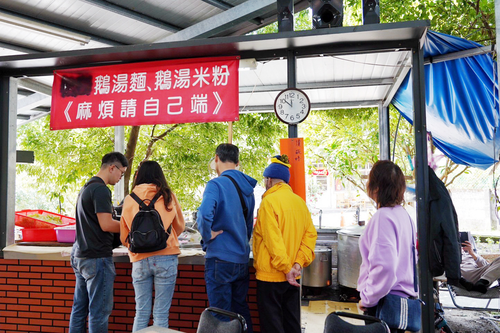 望龍埤鵝肉攤