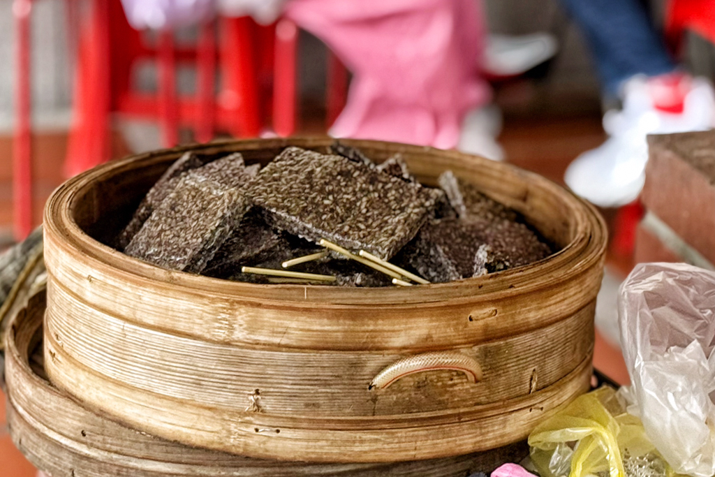 新北美食,阿婆の豬血糕,鶯歌老街,鶯歌美食,台灣美食,豬血糕,米血糕