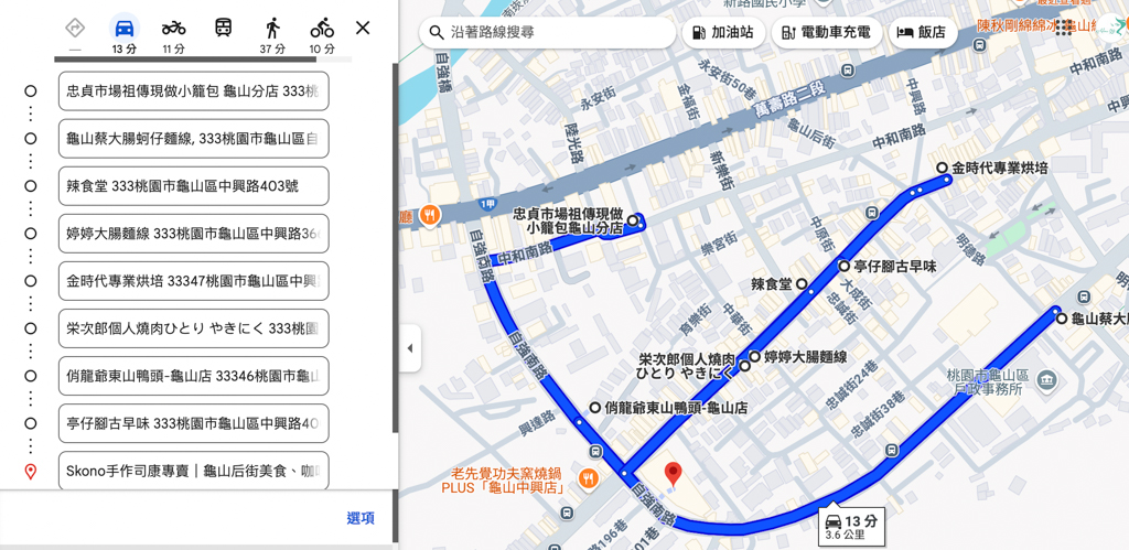 龜山蔡, 辣食堂,婷婷大腸麵線,金時代專業烘培,栄次郎個人燒肉ひとり やきにく,蘑菇坊義麵館,饗稻狀元糕,眷鄉雲南米干,Skono手作司康專賣店,爆Q美式炸雞,俏龍爺東山鴨頭,亭仔腳古早味,龜山總棧,家香北平脆皮烤鴨,溫手作雞蛋酥糖, 溫手作雞蛋酥糖,霖咖啡lincafe’,阿信手工臭豆腐,吳氏湯包,台灣番鴨城龜山店,澎湃豆花,老皮牛肉麵,雙葉食品工廠,桃園美食,龜山美食,龜山小吃