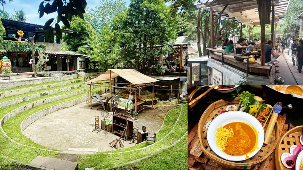 Baan Kang Wat,泰國美食,清邁免費景點,清邁好玩,清邁小吃,清邁市集,清邁文藝市集,清邁景點,清邁美食 @艾瑪  吃喝玩樂札記