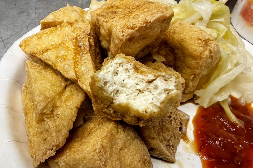 素食臭豆腐麵線