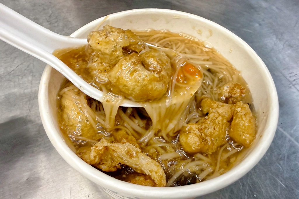 素食臭豆腐麵線