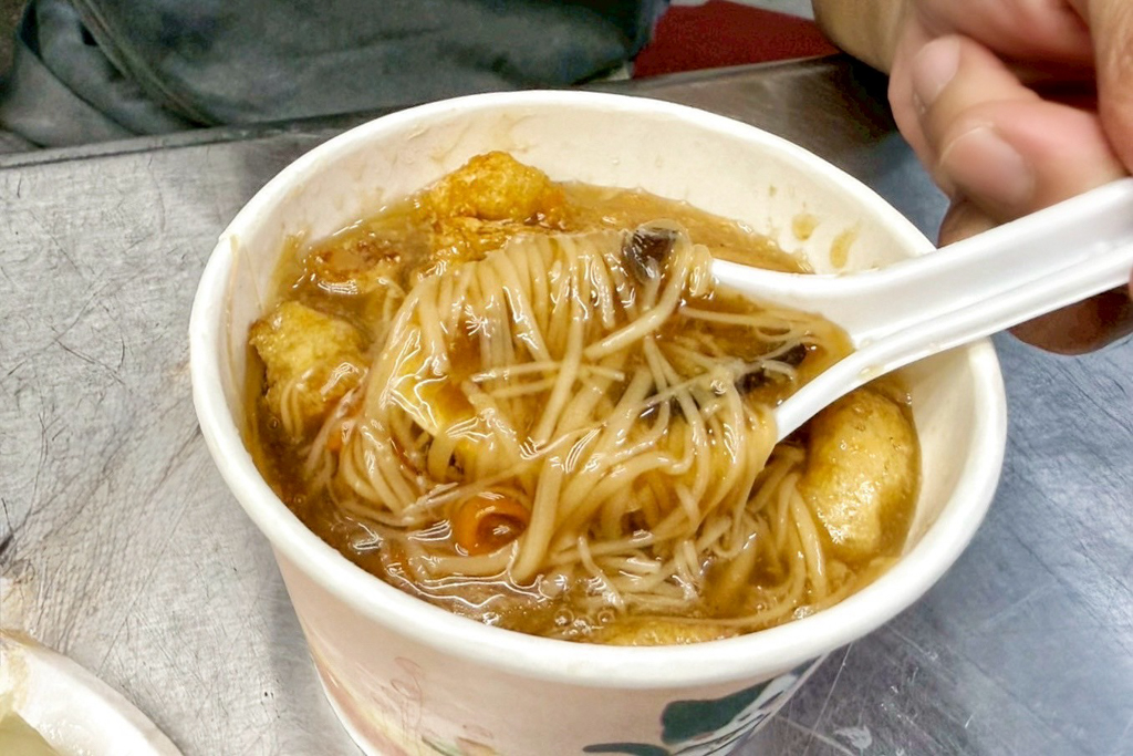 素食臭豆腐麵線