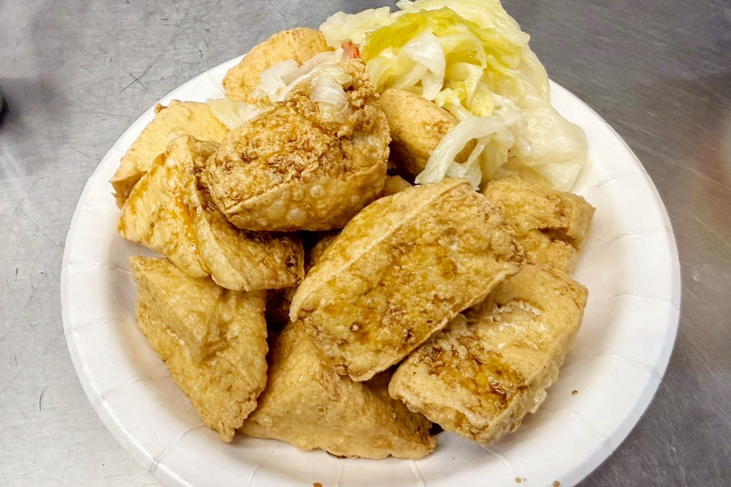 素食臭豆腐麵線