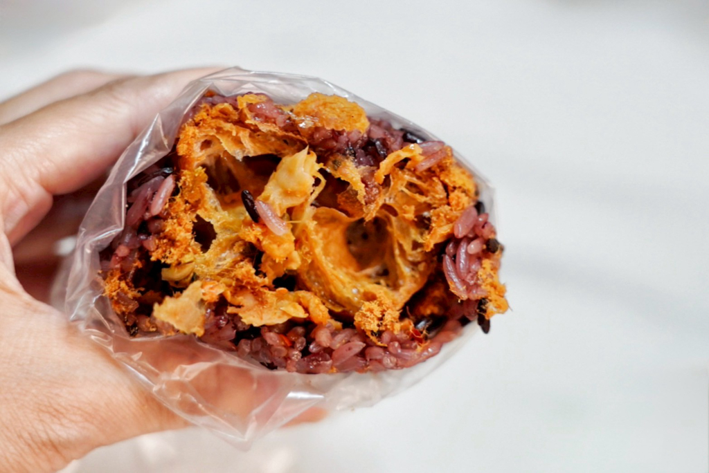 南門市場阿婆飯糰,紫米飯糰,飯糰,南門市場,南門早餐店,