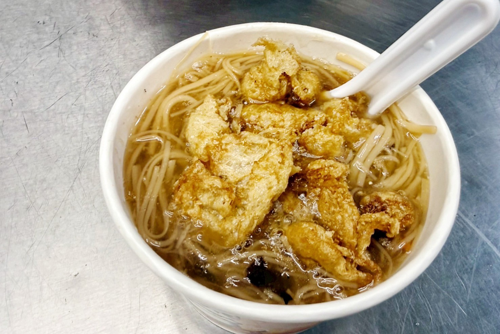 素食臭豆腐麵線
