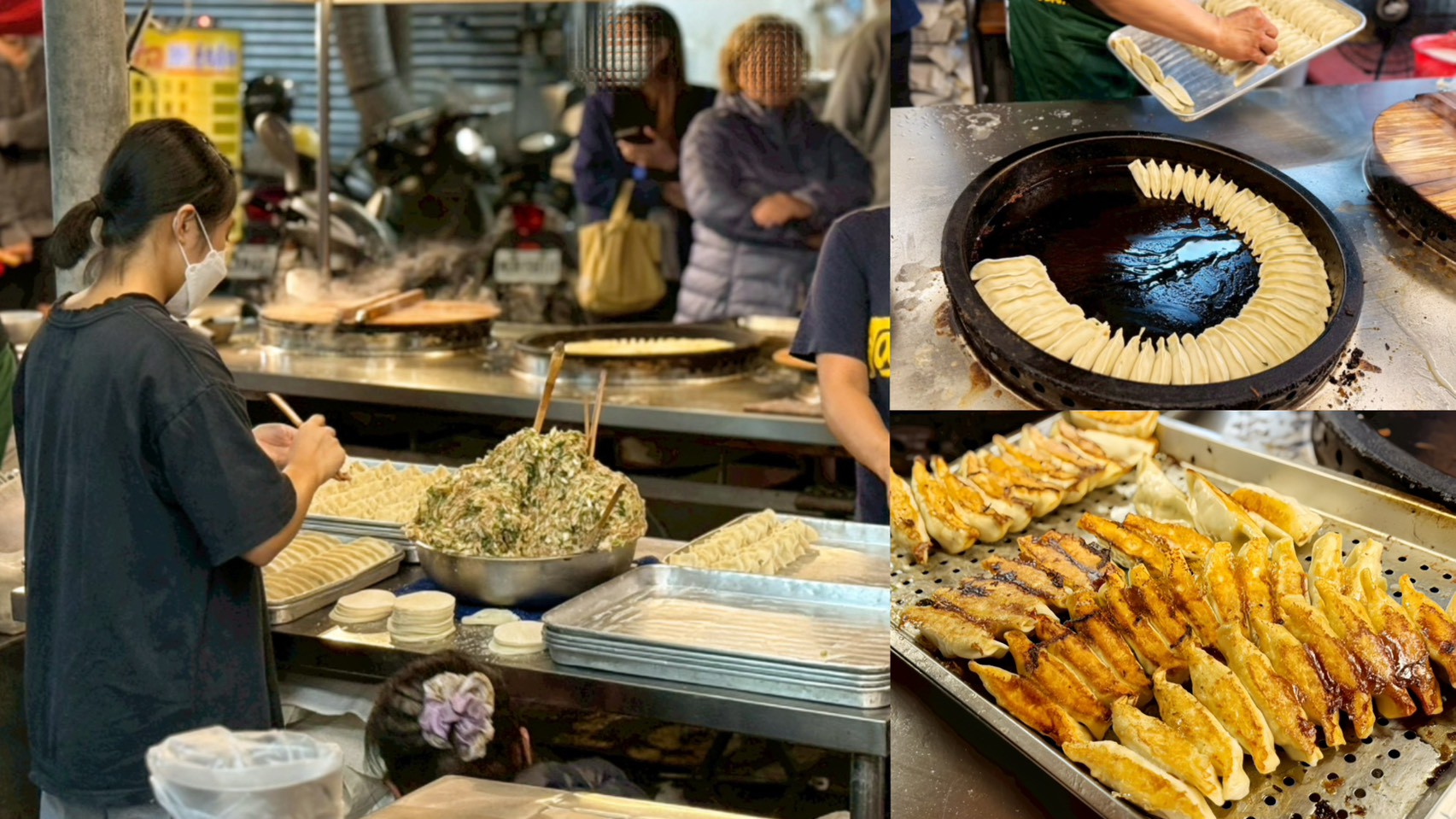 桃園夜市小吃,桃園夜市水餃,桃園夜市美食,桃園夜市鍋貼,桃園美食,水餃,酸辣湯,鍋貼,阿財鍋貼水餃專賣店 @艾瑪  吃喝玩樂札記