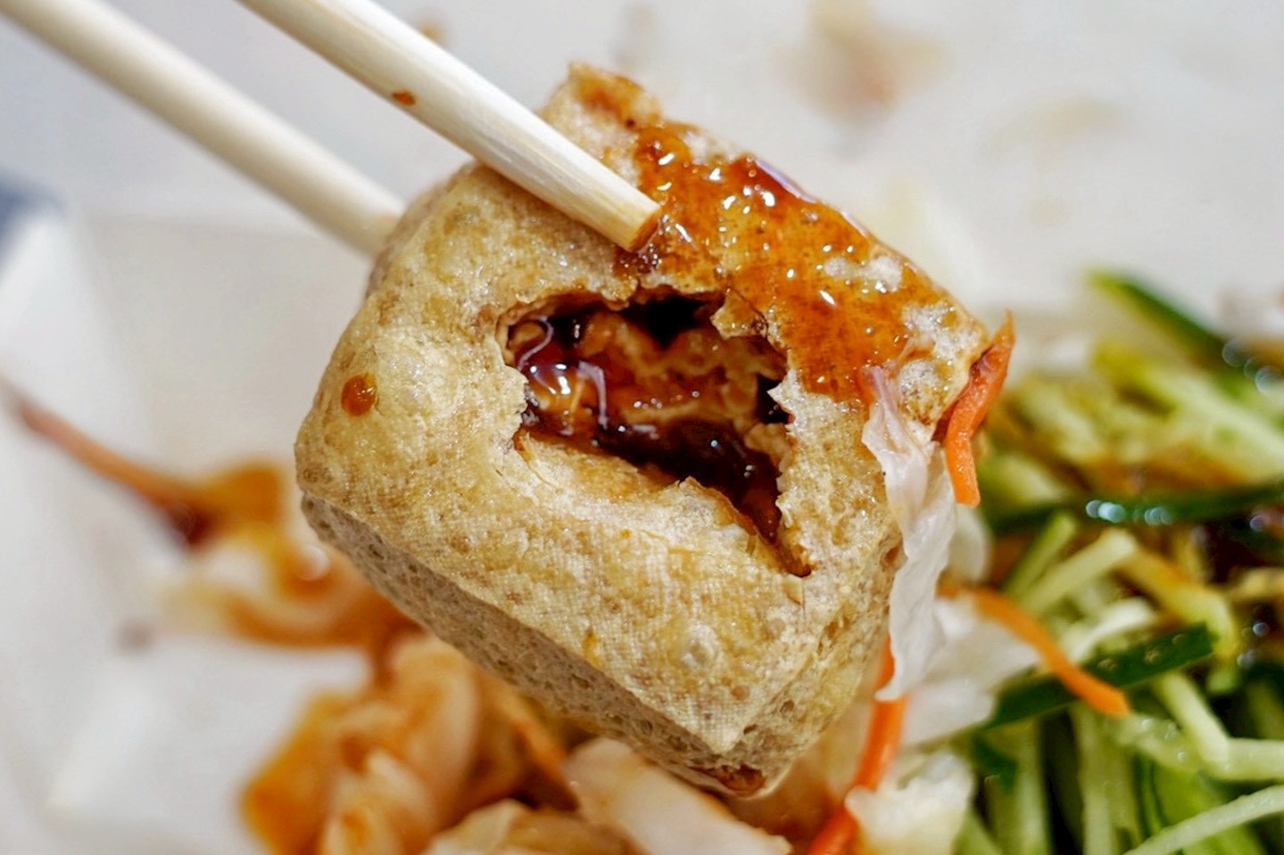 一心素食臭豆腐