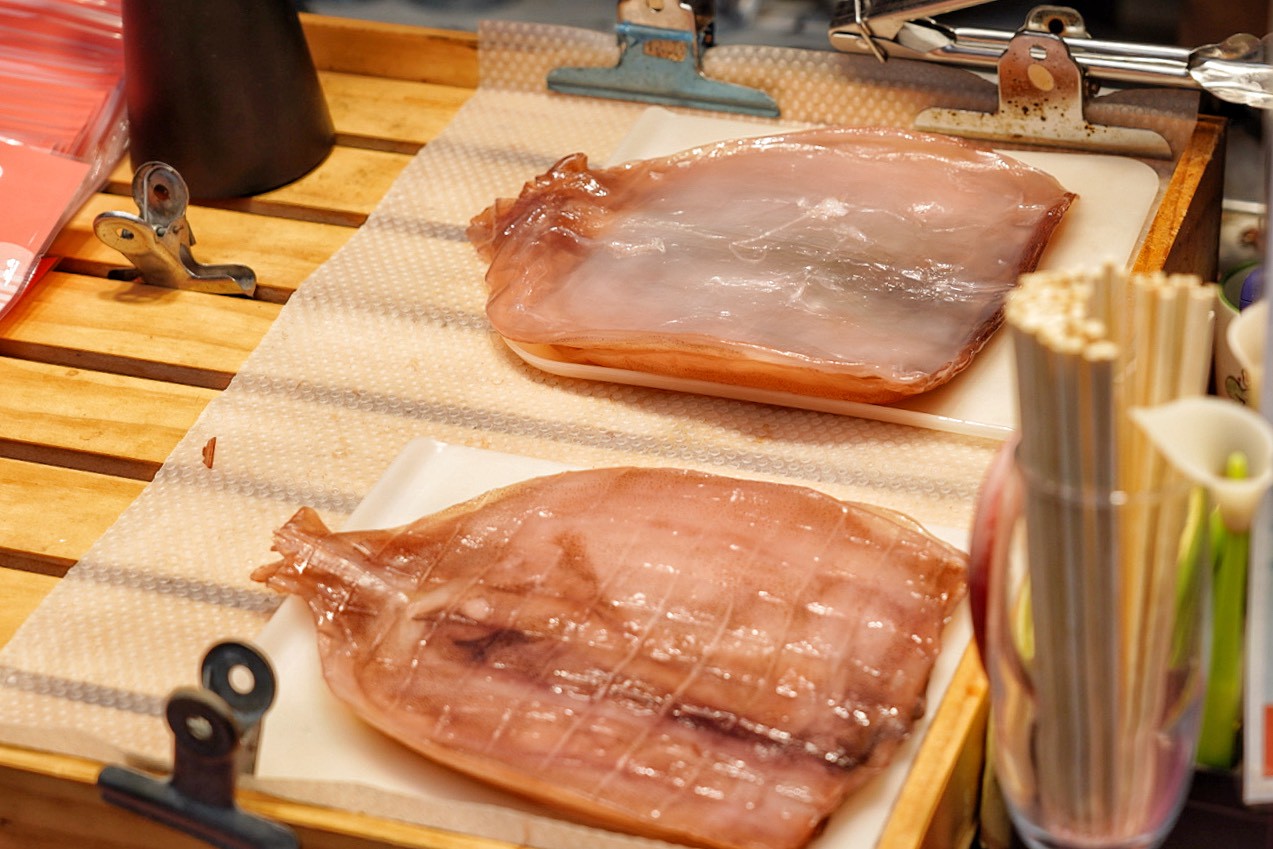 魷布院鮮烤魷魚