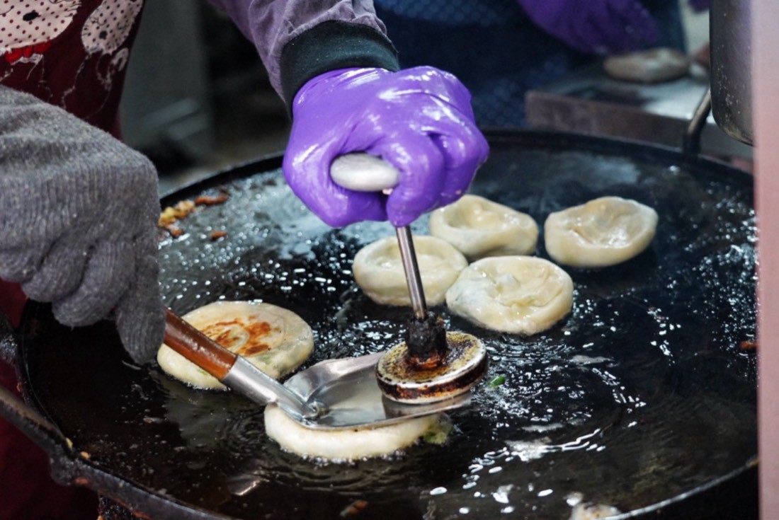 周家蔥油餅