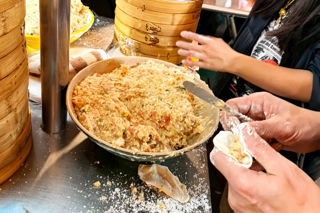 山東赤肉蒸餃