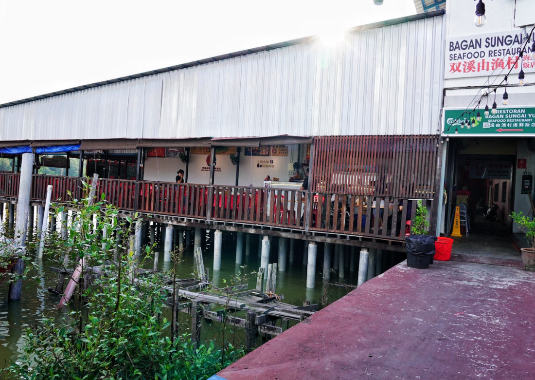 瓜拉雪蘭莪餵老鷹體驗,双溪由漁村海鮮飯店,餵老鷹,撈藍眼淚,搭船賞螢火蟲,馬來西亞自由行,漁村吃海鮮,馬來西亞美食